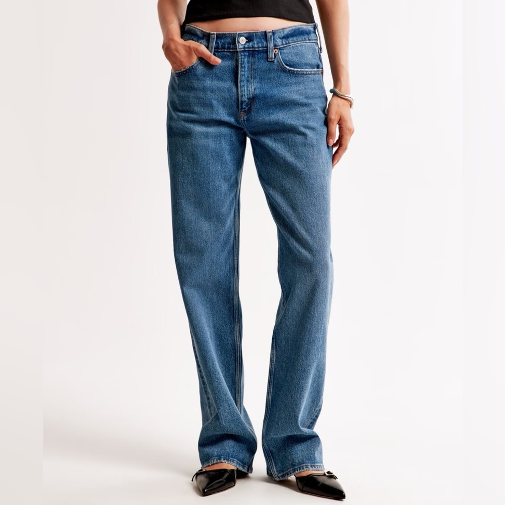 Abercrombie & Fitch The Baggy lowrise jeans